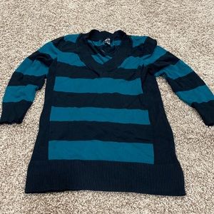 Style & Co. Dressy sweater- curved v-neck